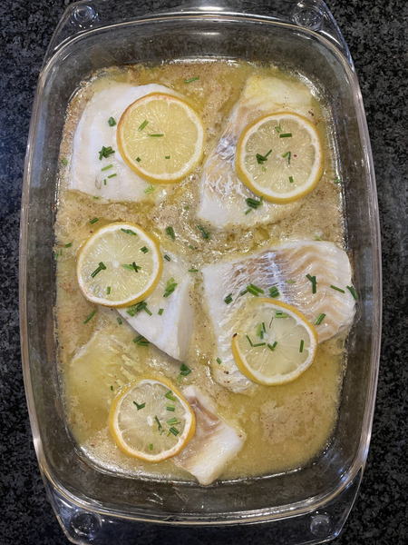 renate kabeljauw uit de oven